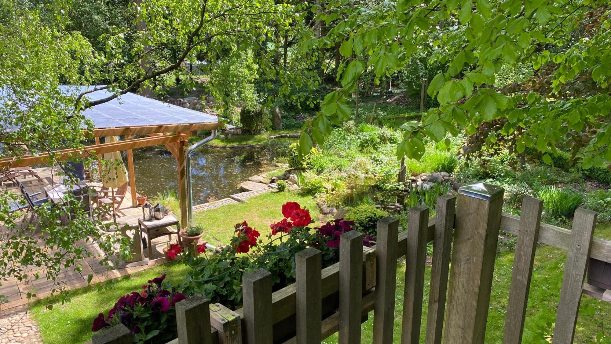 Hof Rahlf im Naturpark Aukrug Hennstedt  Exterior foto